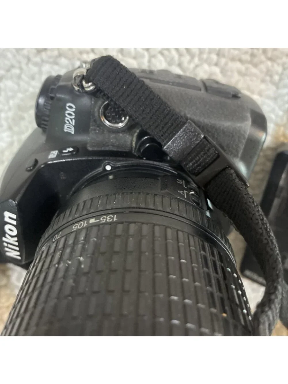 Nikon D200 10.2 MP Digital SLR Camera - Black  With Nikon AF-S 67mm